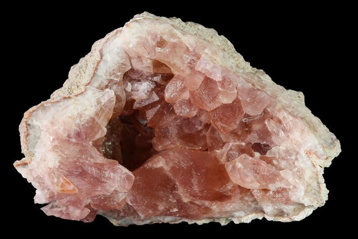 Sparkly, Pink Amethyst Geode Section - Argentina #170110